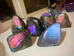 Load image into Gallery viewer, Purple Labradorite ~ FLASHY Rainbow
