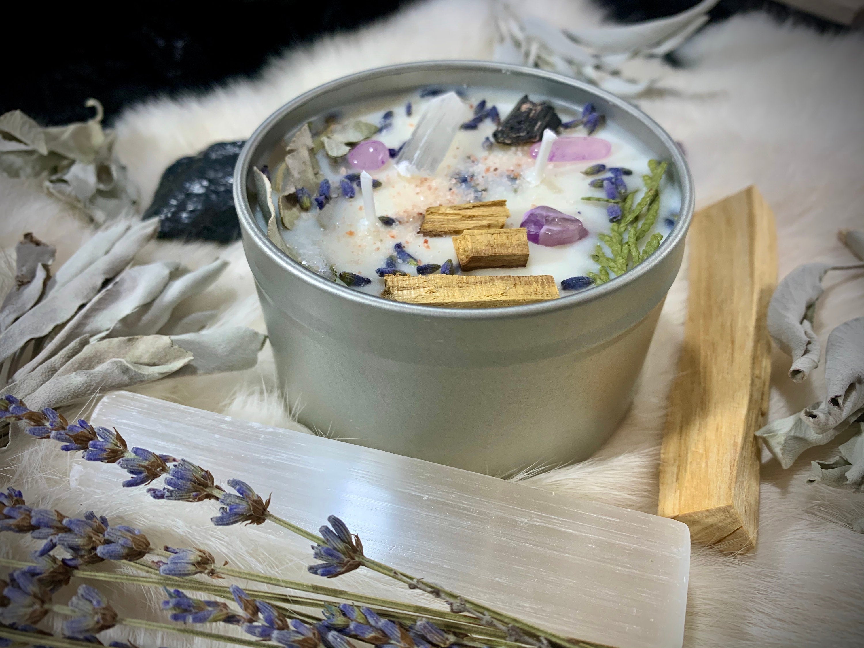 SACRED SMUDGE | Cleanse & Smudge Candle