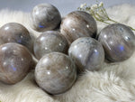 Load image into Gallery viewer, Rare Blue Moonstone Spheres
