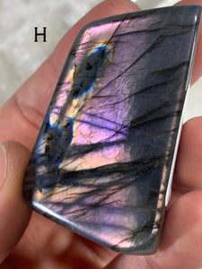 Purple Labradorite ~ FLASHY Rainbow