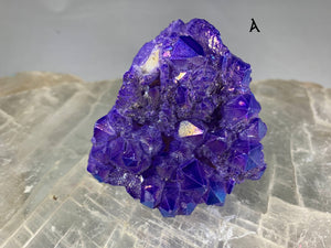 Purple Aura Quartz Clusters