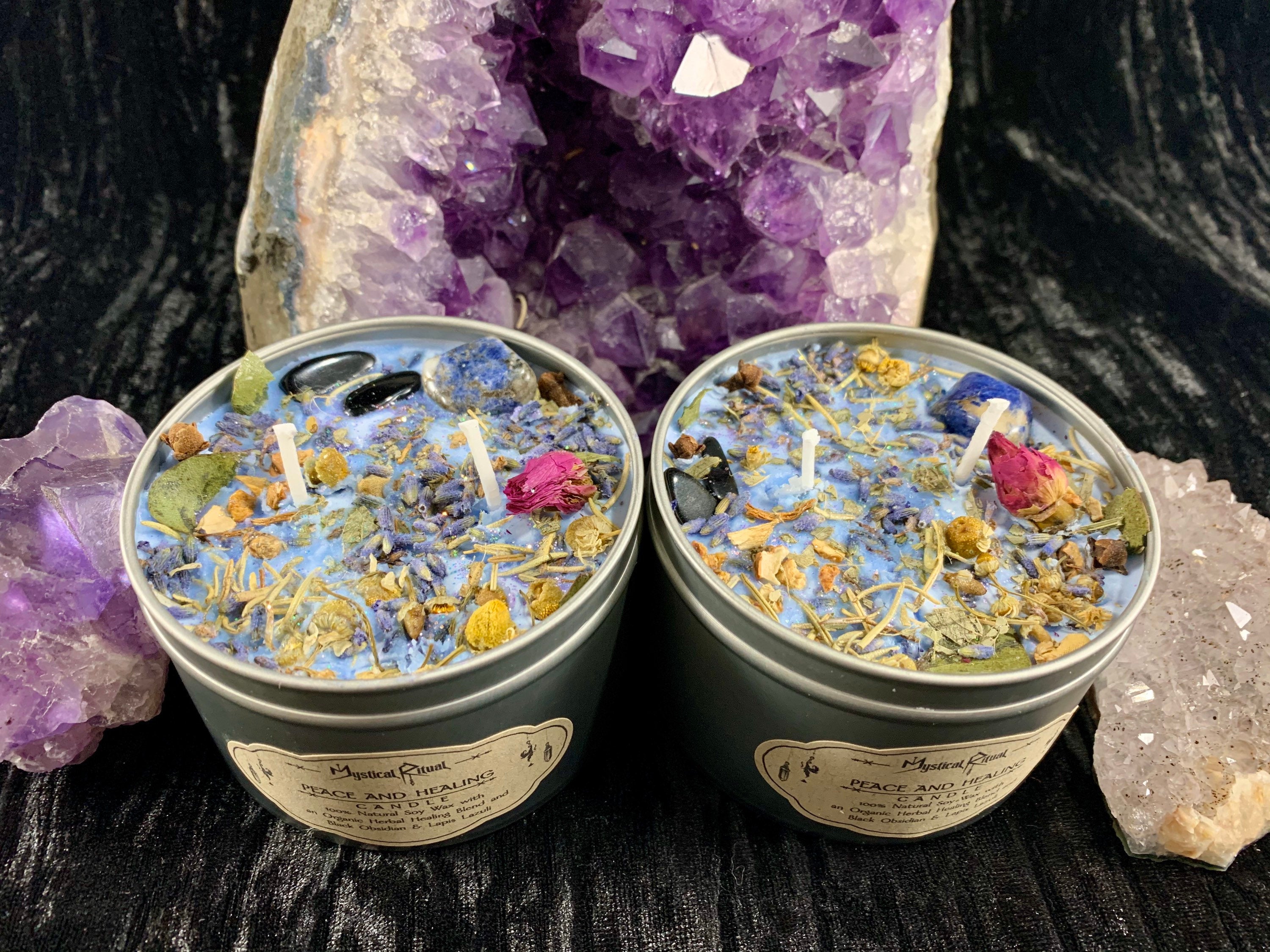 PEACE & HEALING Candle | Herbal Healing