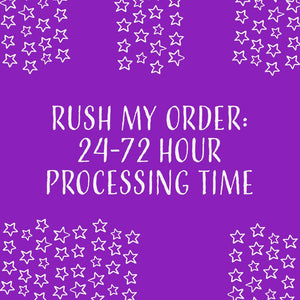 RUSH MY ORDER ~ Quicker Shipping ~ Bump Order to Front of Line