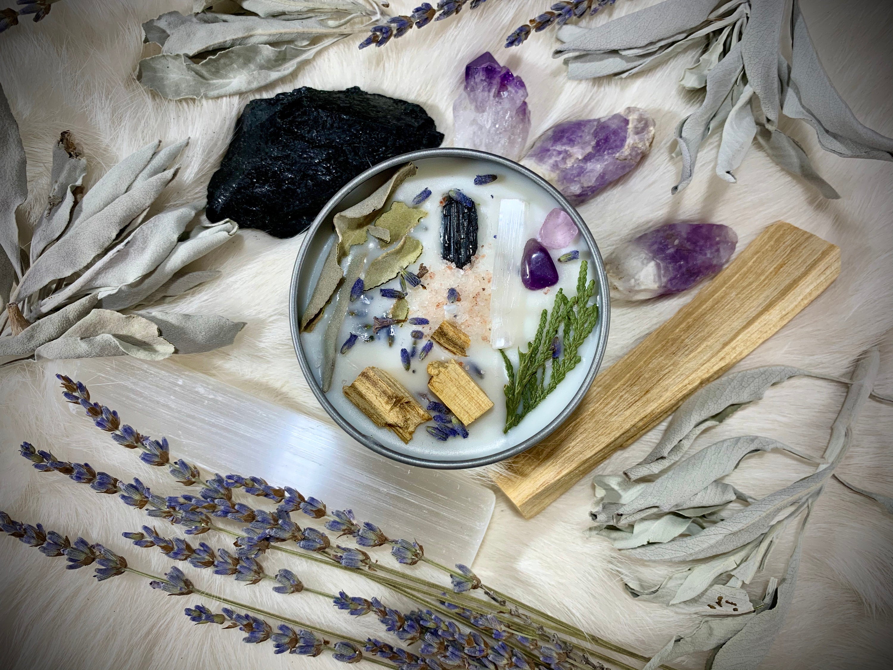 SACRED SMUDGE | Cleanse & Smudge Candle