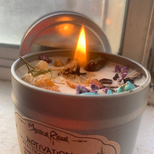 MOTIVATION Spell Candle